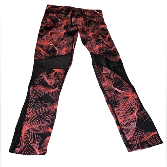 Leggings Yoga Workout Pants Mesh Cutout Women’s New Tag Package Runs Small L/XL - Picture 2 of 12